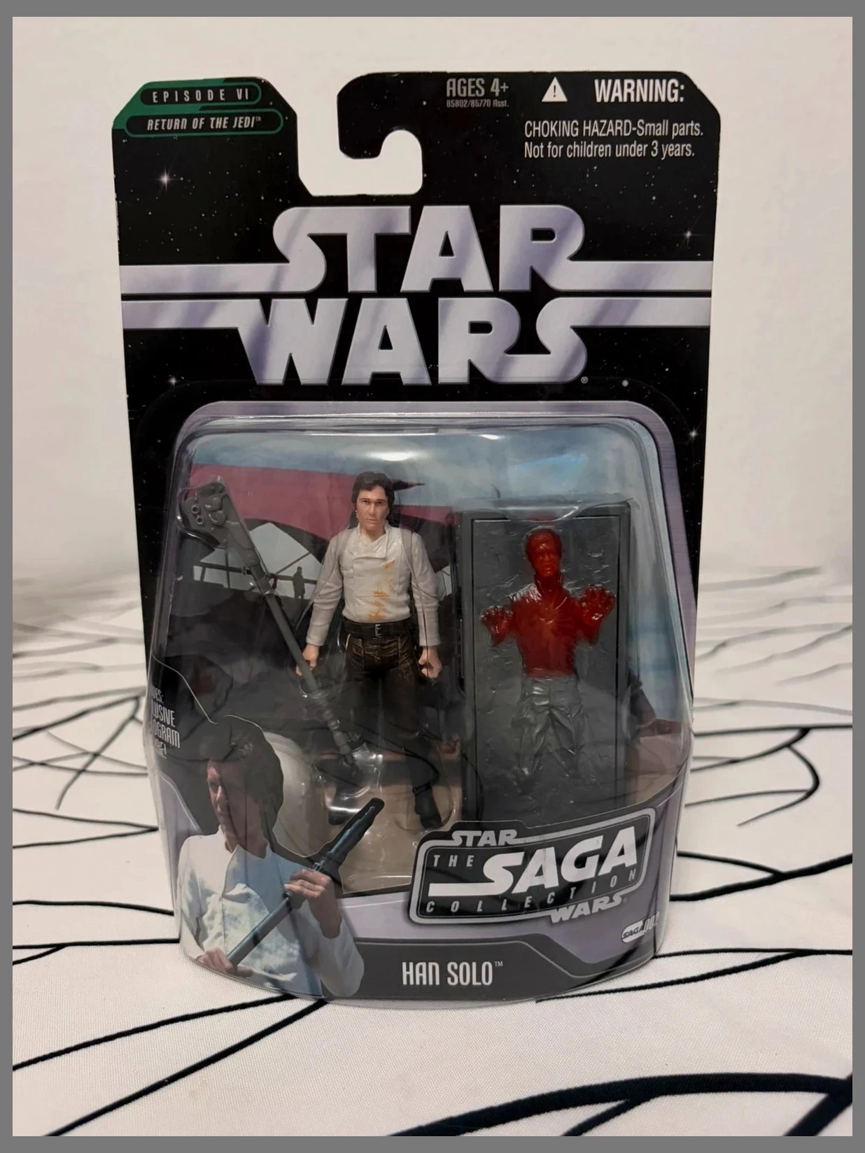 Han Solo Battle of Carkoon – Hasbro – Star Wars The Saga Collection – Neuf sous blister